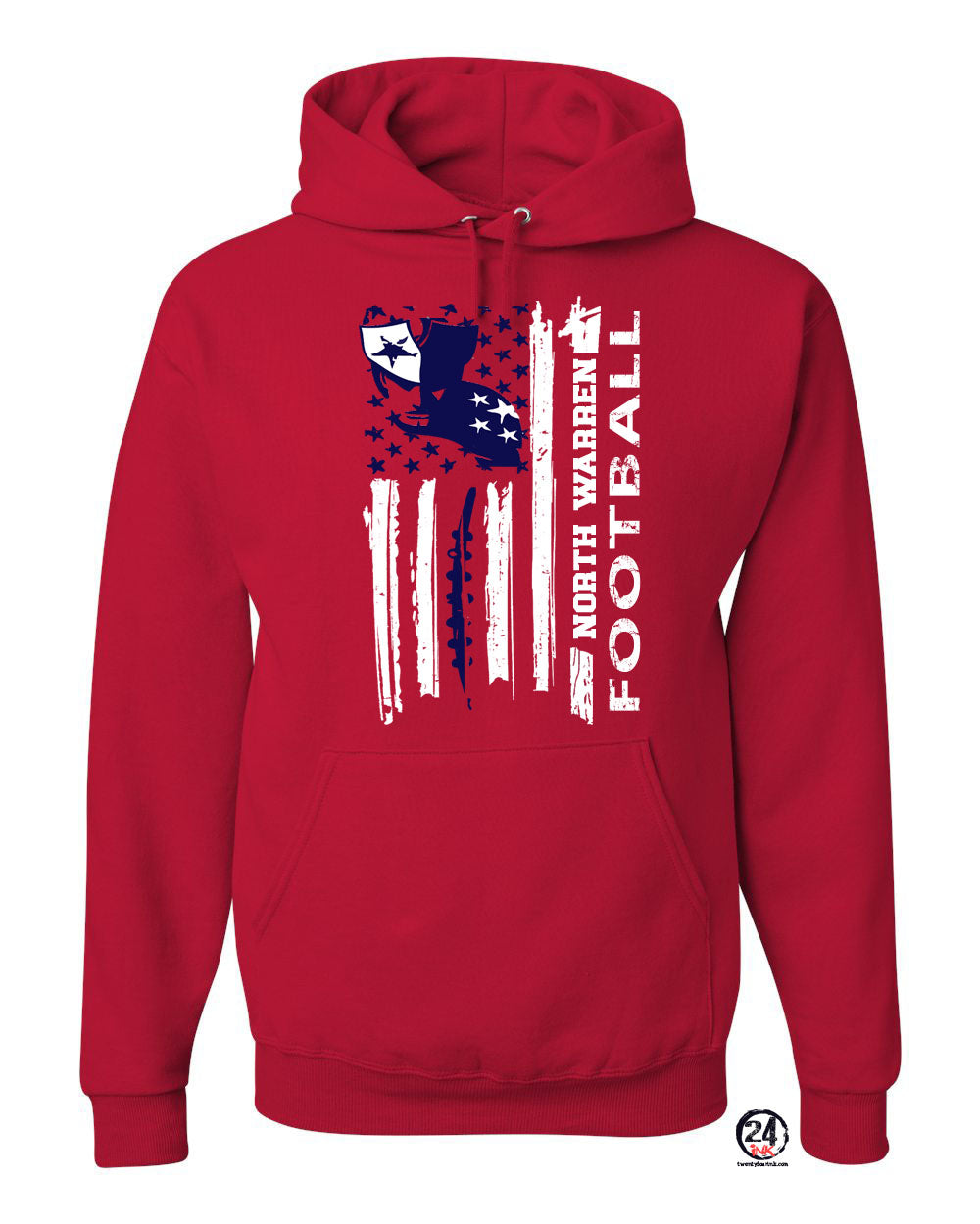 NW Football Design 4 Hooded Sweatshirt