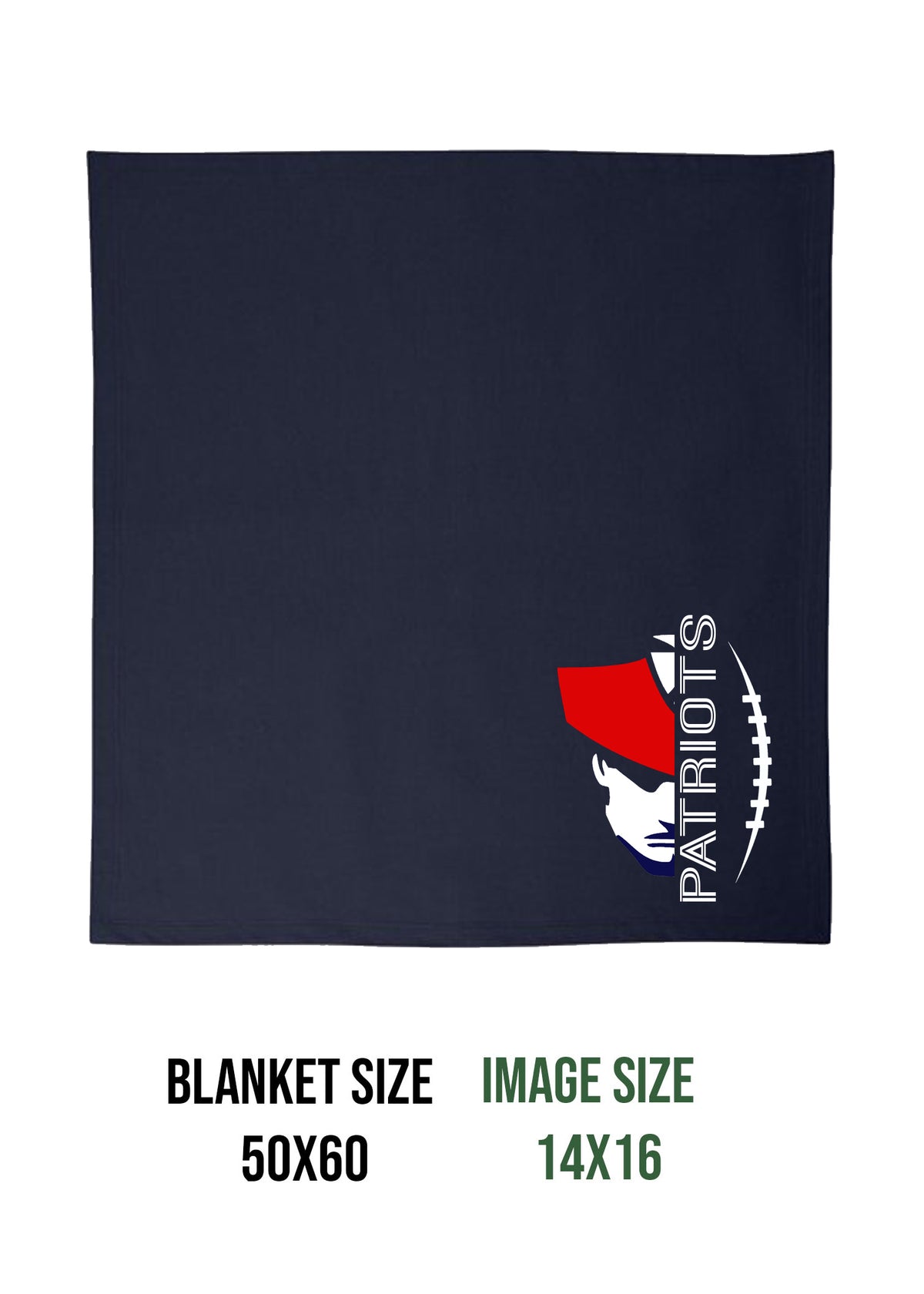 NW Football Design 5 Blanket