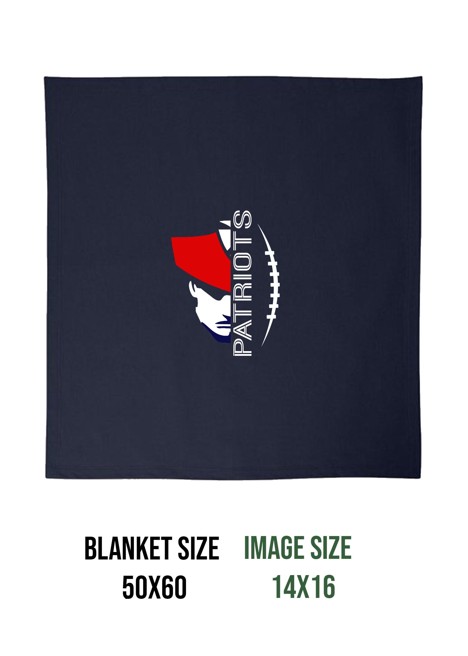 NW Football Design 5 Blanket