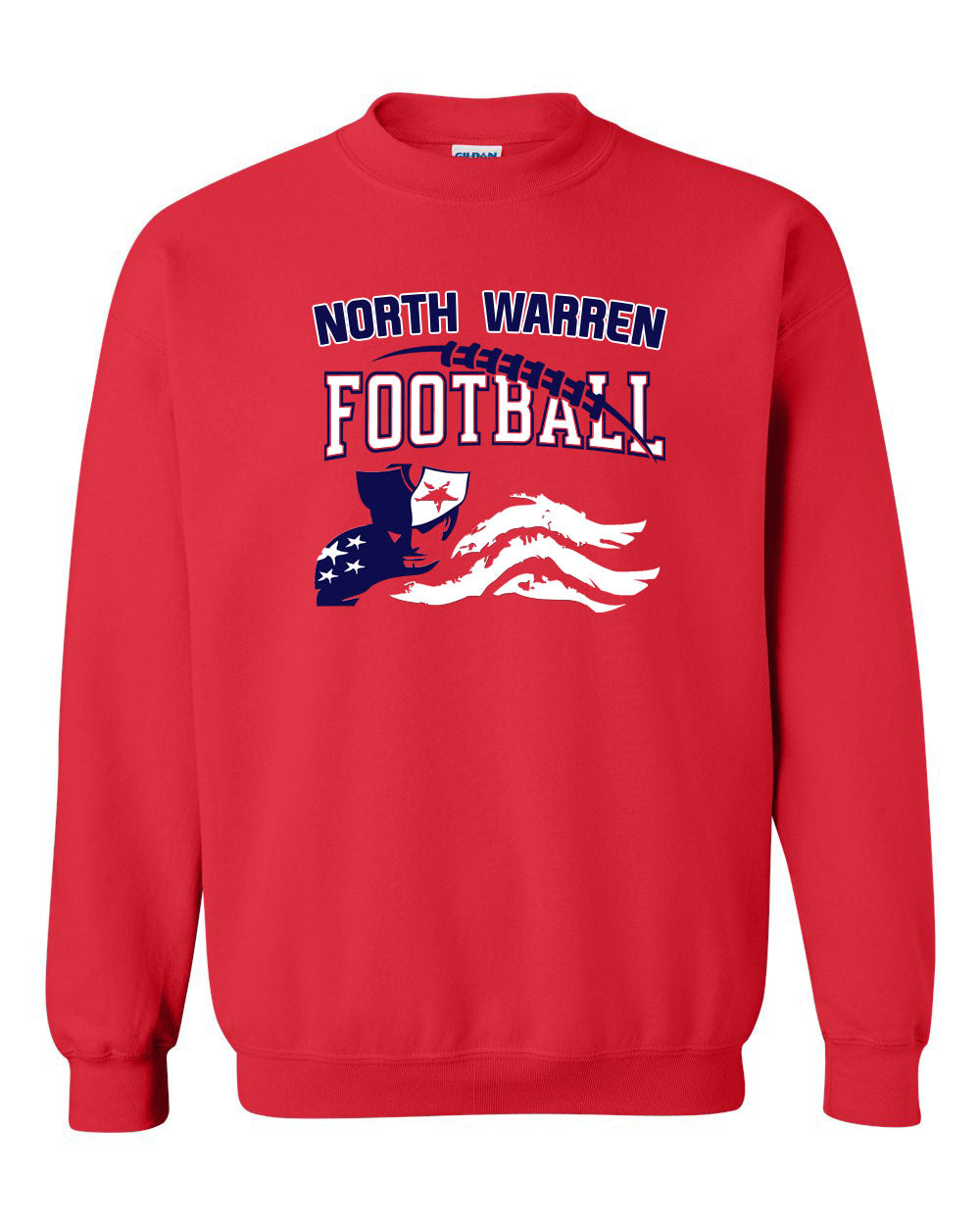 NW Football Design 6 non hooded sweatshirt