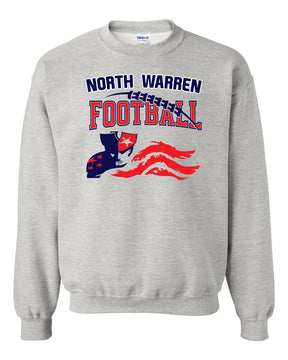 NW Football Design 6 non hooded sweatshirt