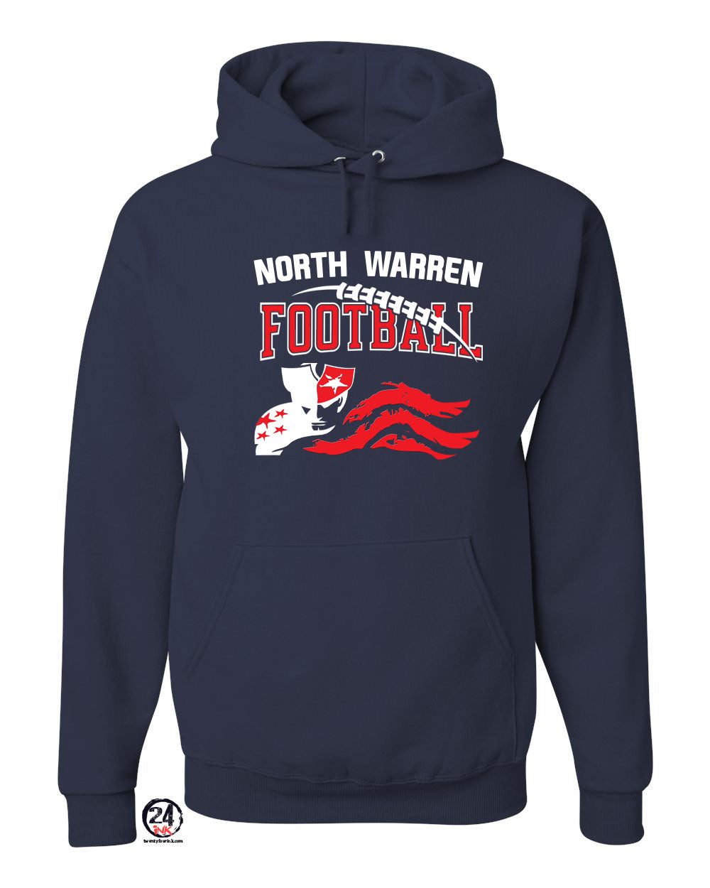 NW Football Design 6 Hooded Sweatshirt
