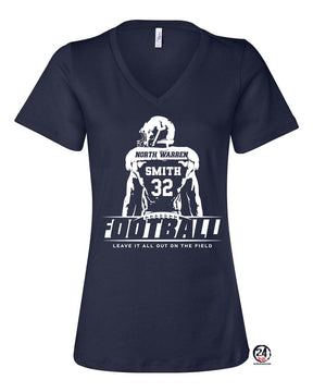 NW Football Design 8 V-neck T-shirt