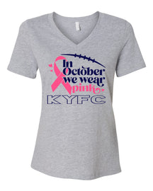 Kittatinny Cheer Design 1 V-neck T-Shirt