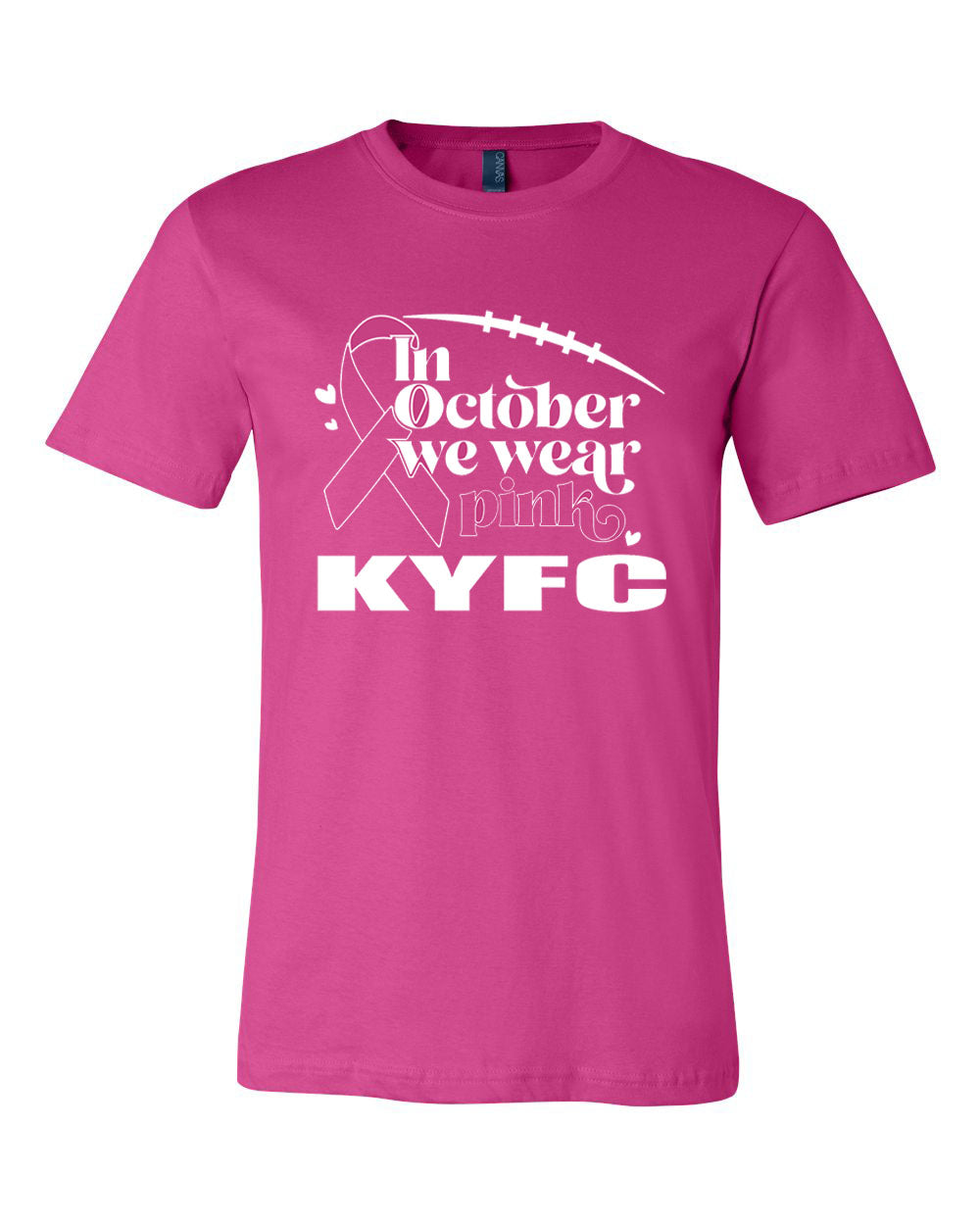 Kittatinny Cheer Design 1 t-Shirt, Pink