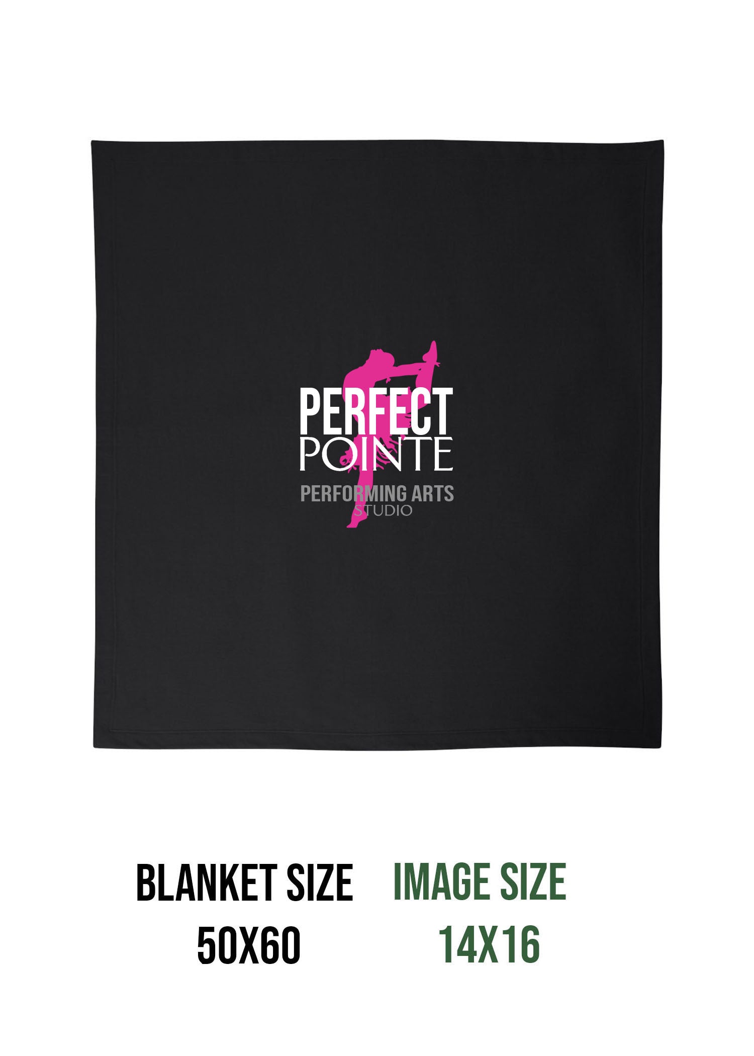 Perfect Pointe Design 6 Blanket