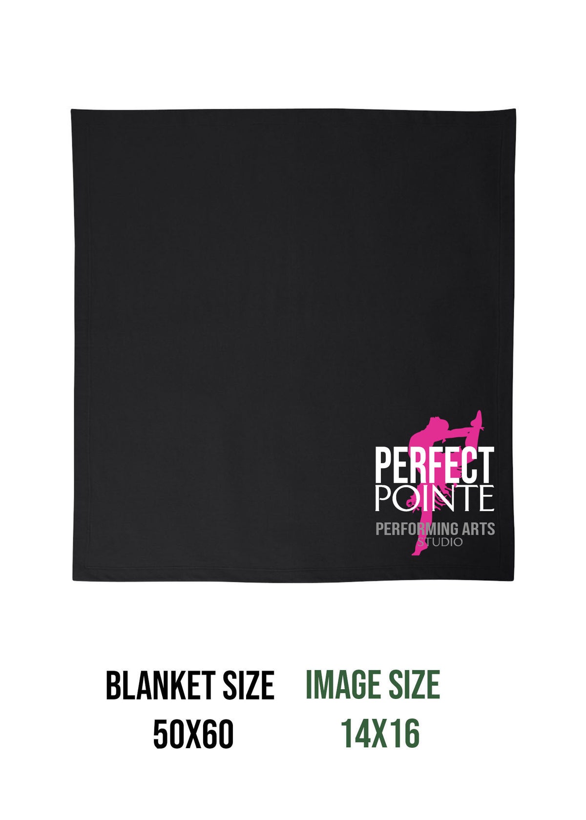 Perfect Pointe Design 6 Blanket