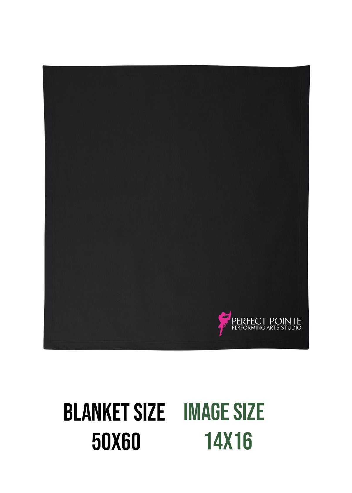 Perfect Pointe Design 1 Blanket