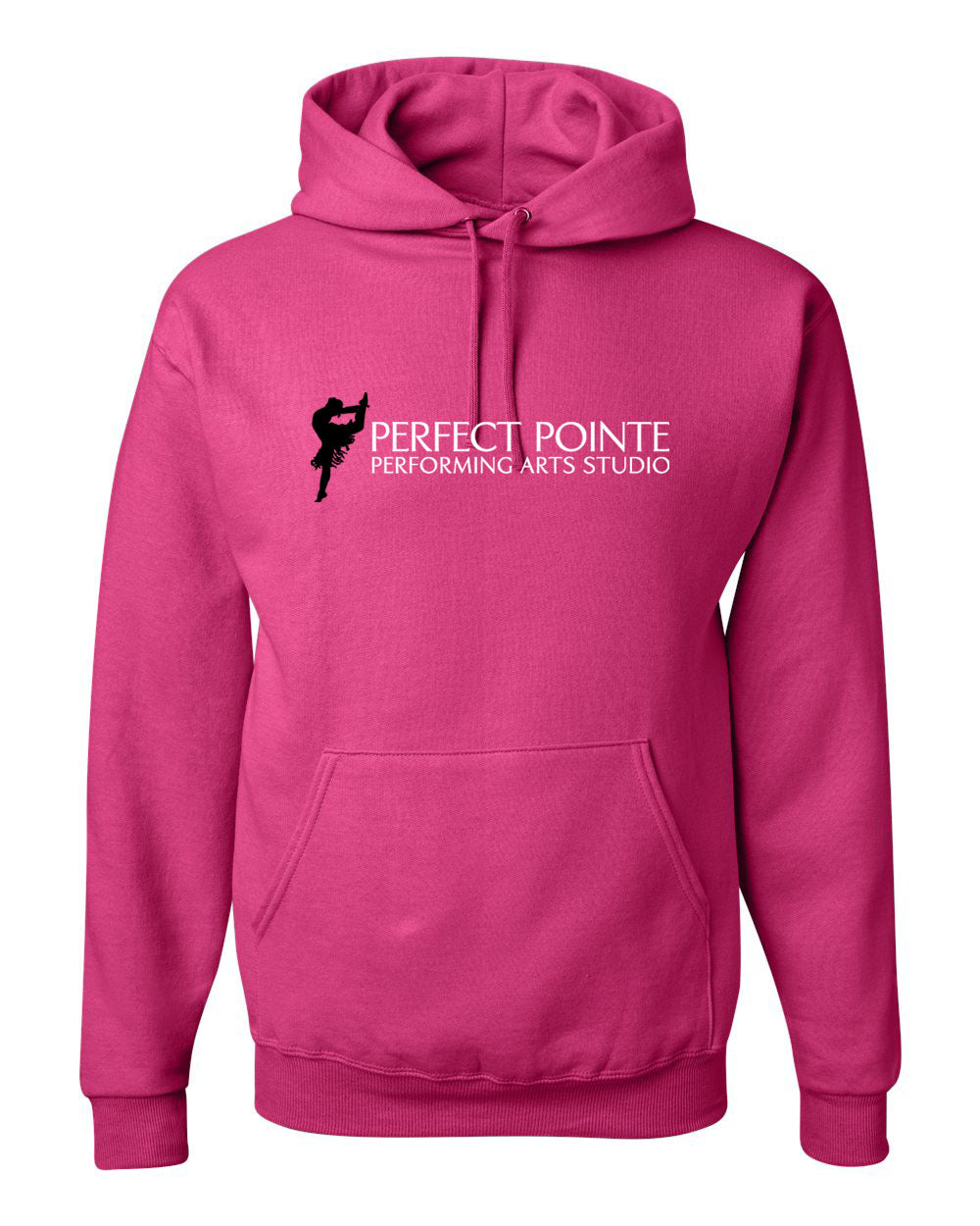 Perfect Pointe Design 1 Hooded Sweatshirt, pink
