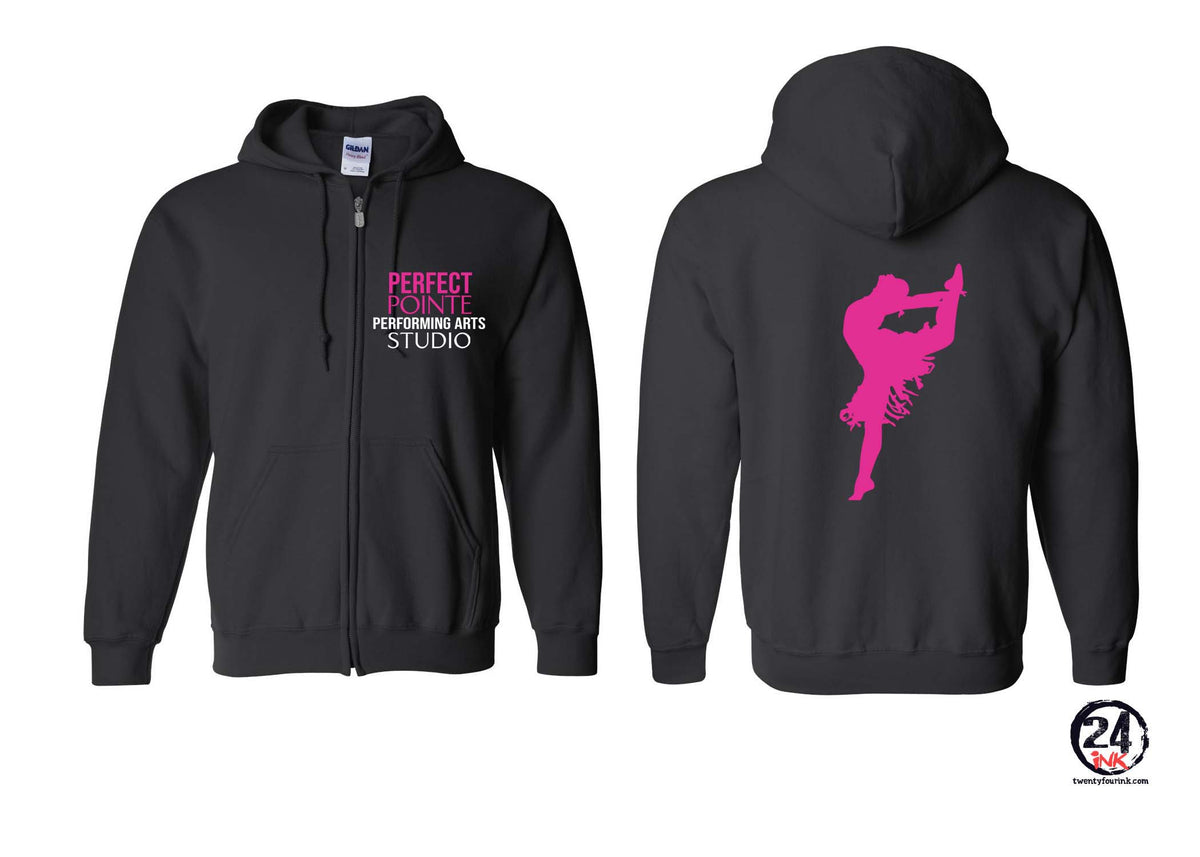 Perfect Pointe Design 5 Zip up Sweatshirt