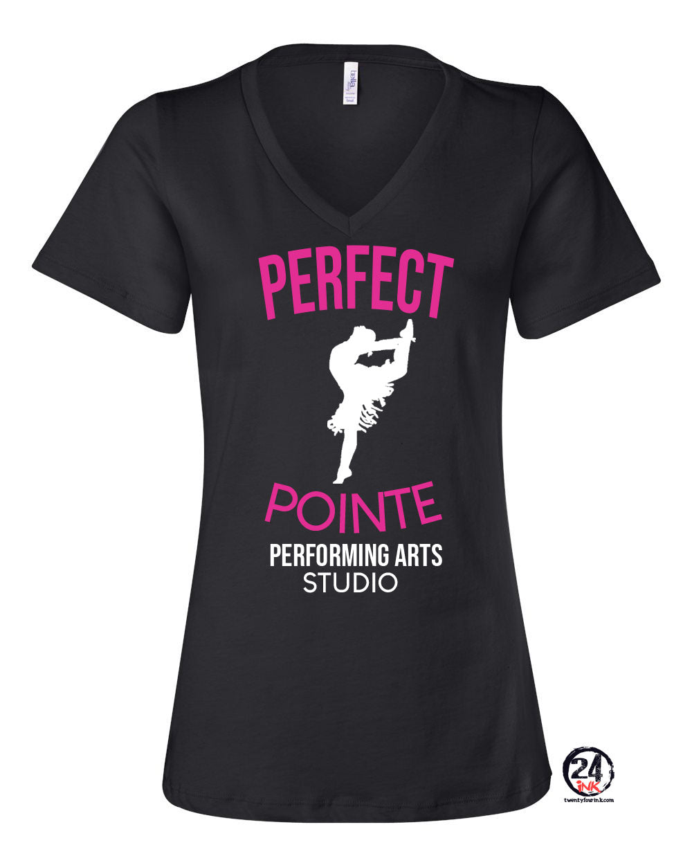 Perfect Pointe Design 8 V-neck T-Shirt