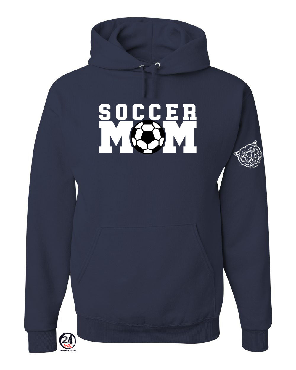 Sandyston Soccer Design 4 Hooded Sweatshirt