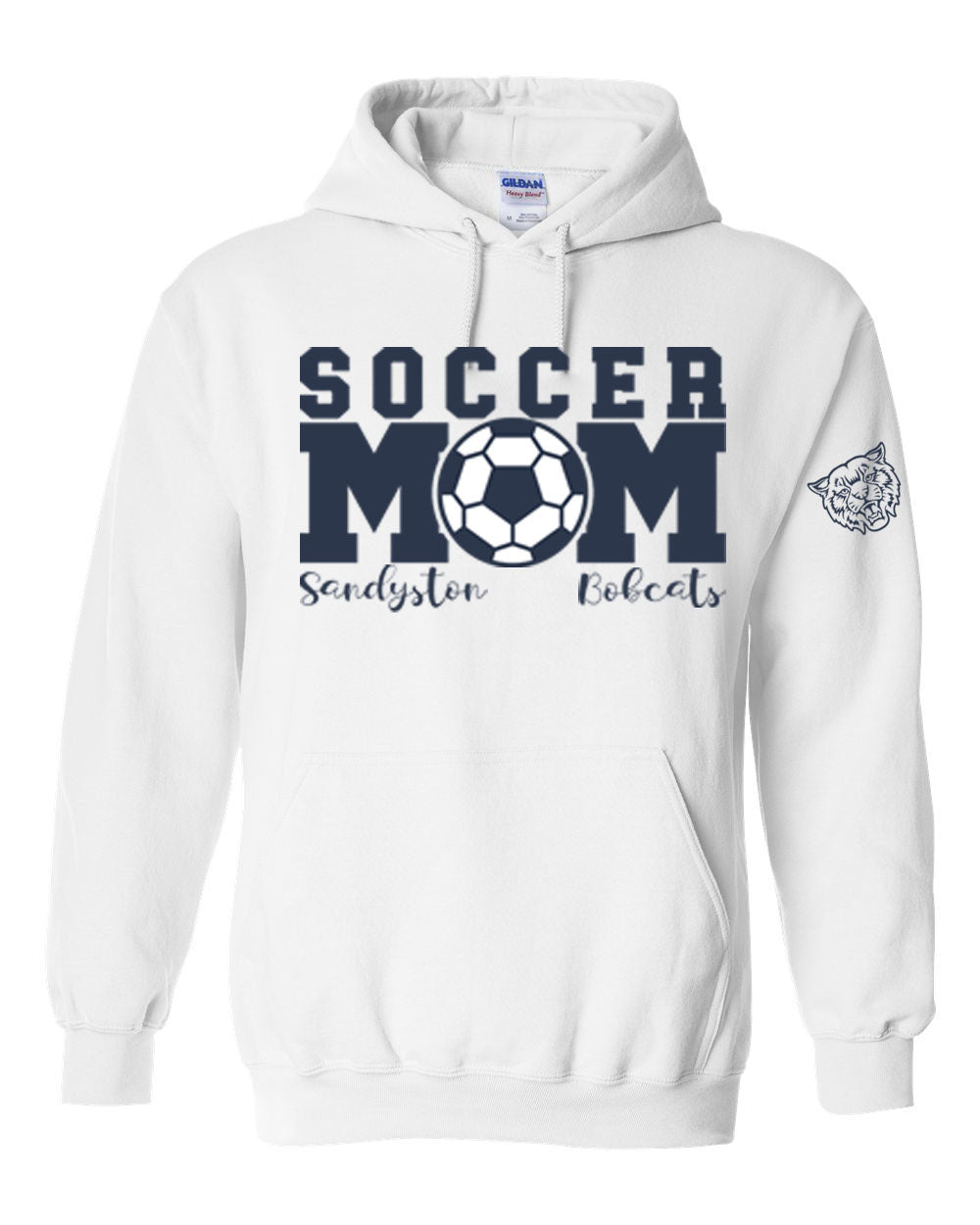 Sandyston Soccer Design 4 Hooded Sweatshirt