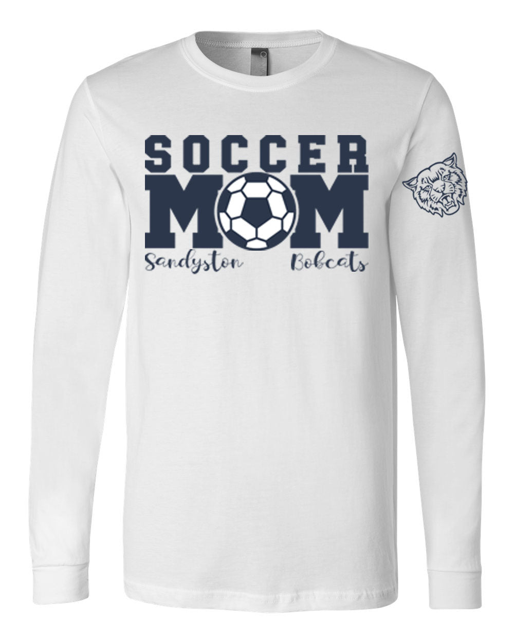 Sandyston Soccer Design 4 Long Sleeve Shirt