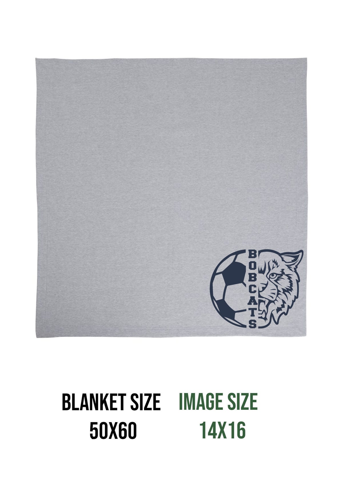 Sandyston Soccer Design 1 Blanket