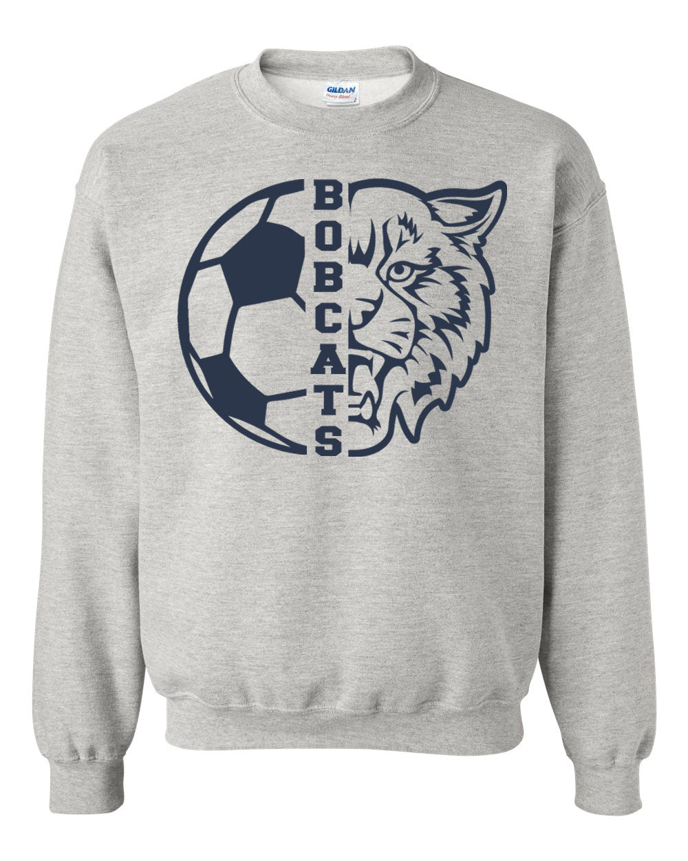 Sandyston Soccer Design 1 non hooded sweatshirt