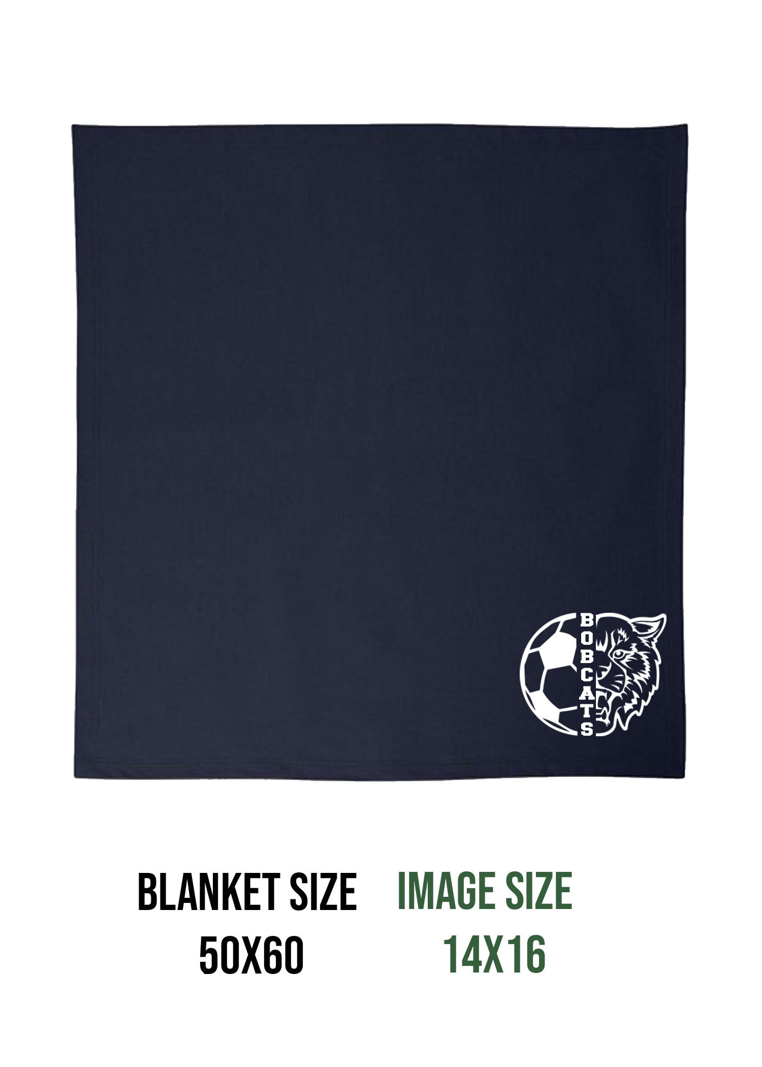 Sandyston Soccer Design 1 Blanket