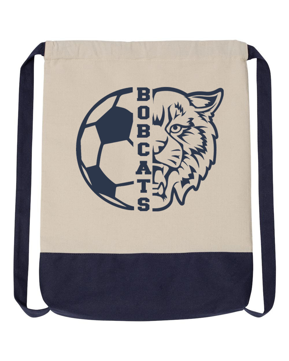 Sandyston Soccer design 1 Drawstring Bag