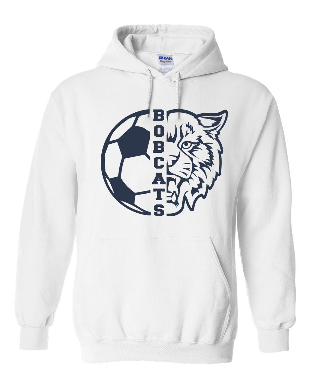 Sandyston Soccer Design 1 Hooded Sweatshirt