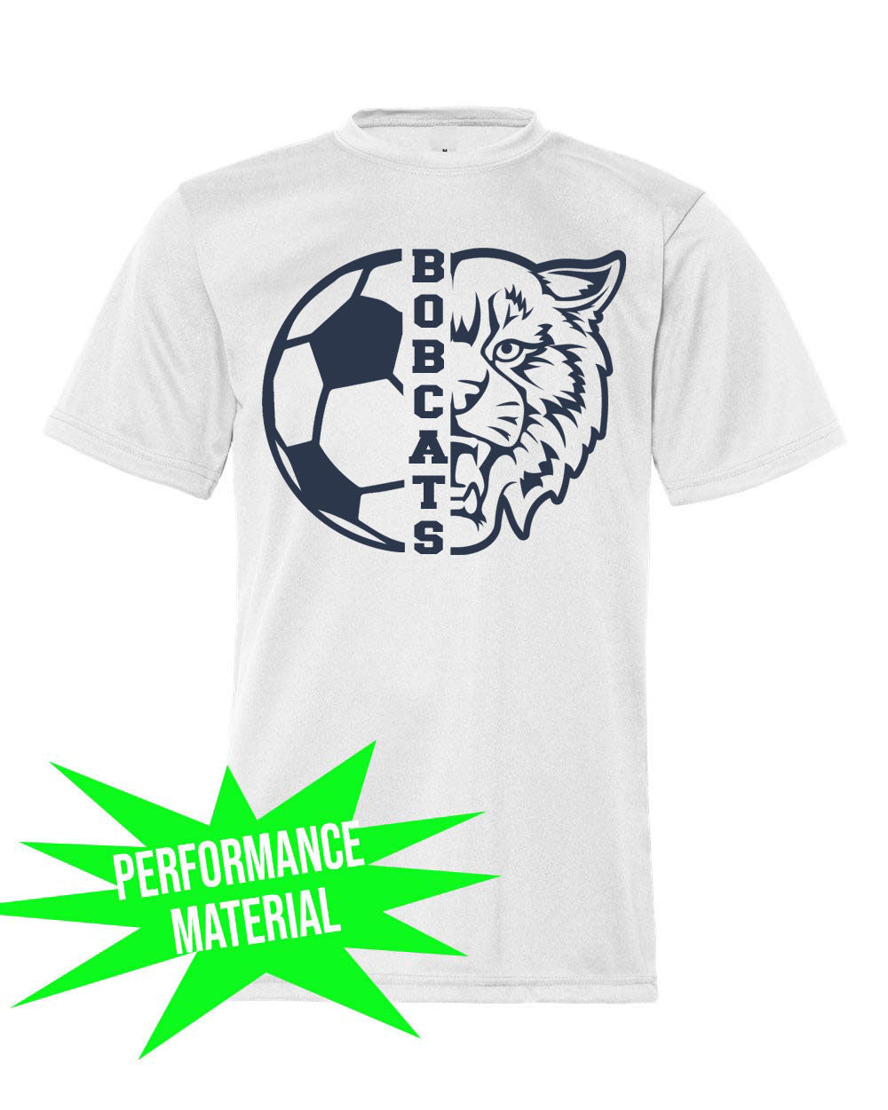 Sandyston Soccer Performance Material design 1 T-Shirt