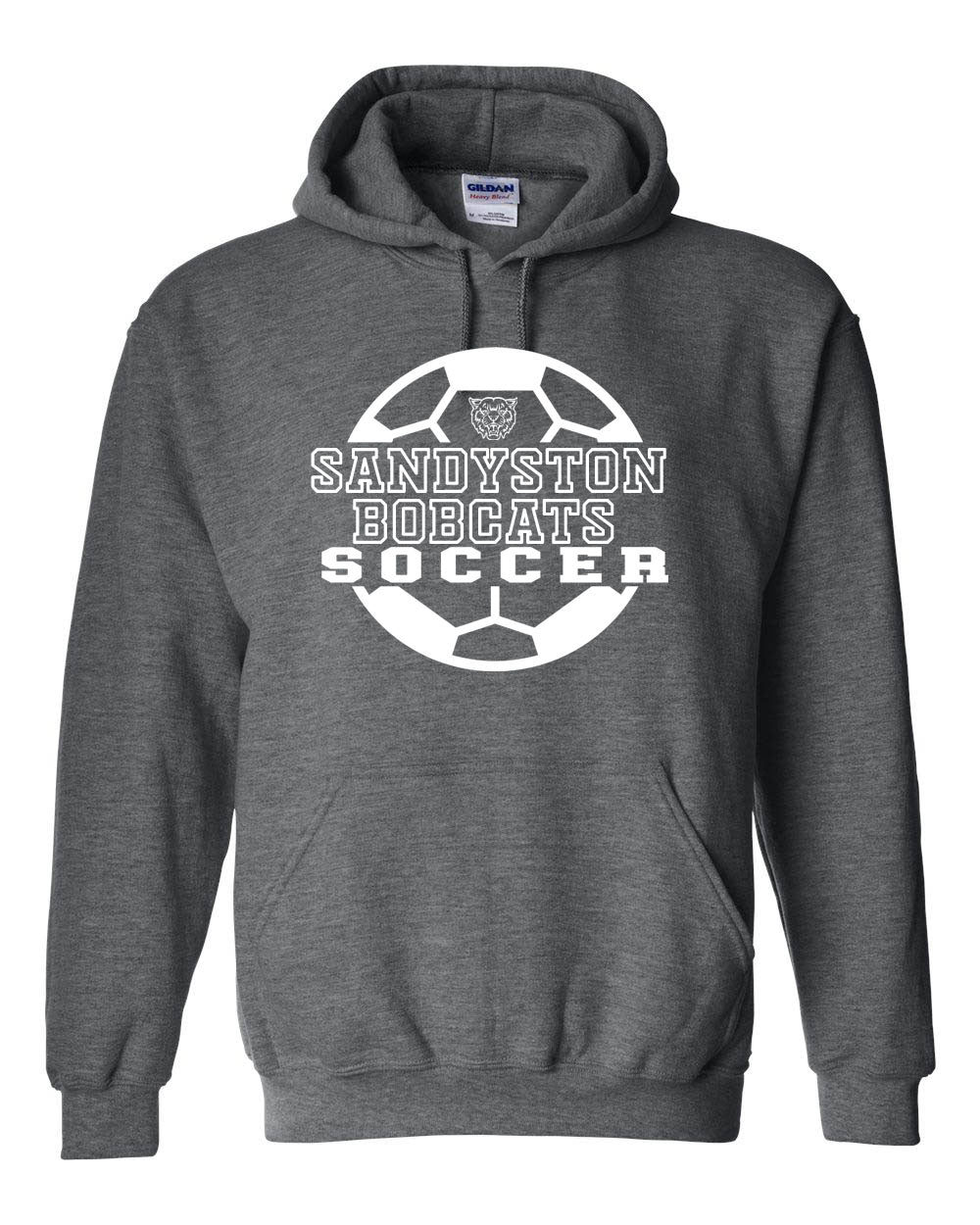 Sandyston Soccer Design 2 Hooded Sweatshirt