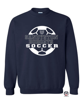 Sandyston Soccer Design 2 non hooded sweatshirt