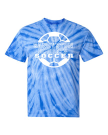 Sandyston Soccer Design 2 Tie Dye t-shirt