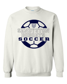 Sandyston Soccer Design 2 non hooded sweatshirt