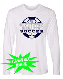 Sandyston Soccer Performance Material Design 2 Long Sleeve Shirt