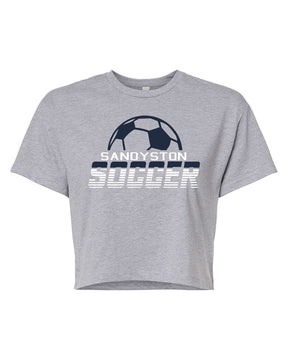 Sandyston Soccer Design 3 Crop Top