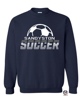 Sandyston Soccer Design 3 non hooded sweatshirt