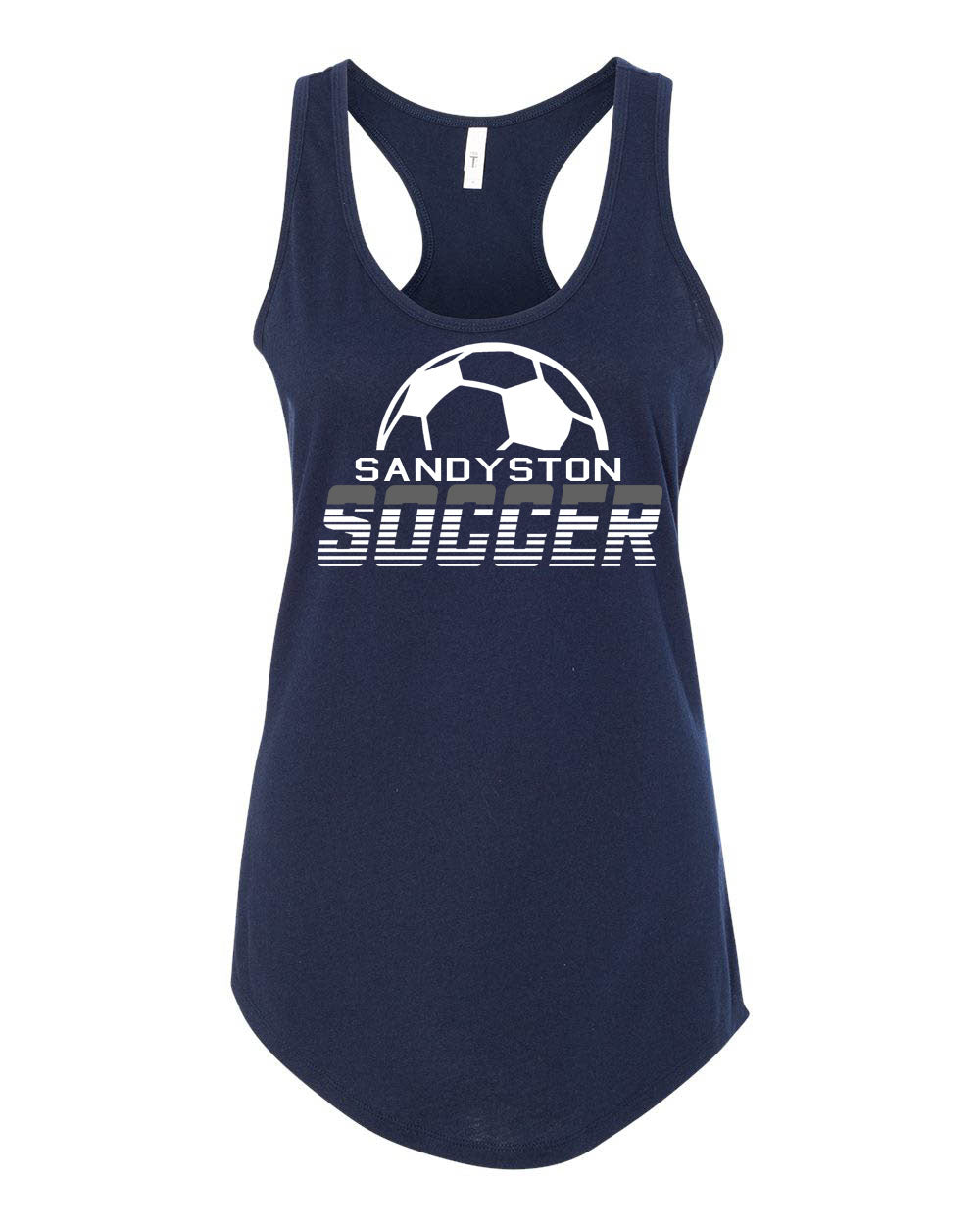 Sandyston Soccer Design 3 Tank Top