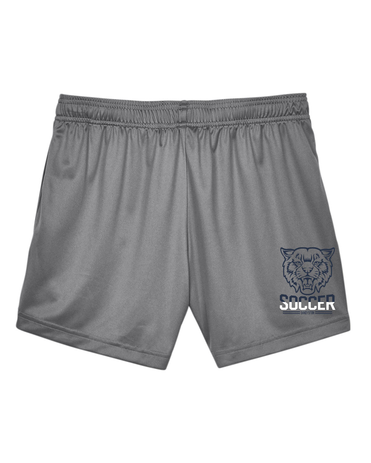 Sandyston Soccer Design 5 Ladies Performance Shorts