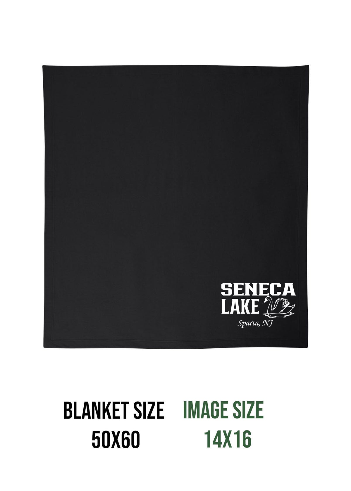 Seneca Lake Design 1 Blanket