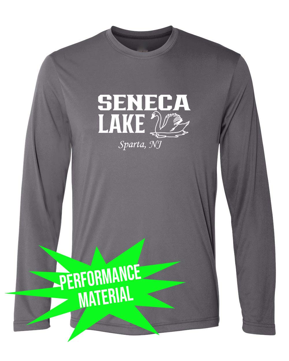 Seneca Lake Performance Material Design 1 Long Sleeve Shirt