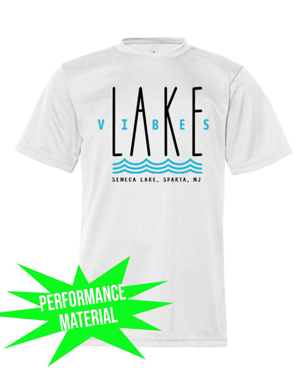 Seneca Lake Performance Material design 2 T-Shirt