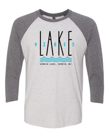 Seneca Lake design 2 raglan shirt