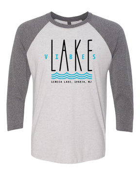 Seneca Lake design 2 raglan shirt