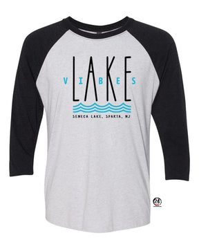 Seneca Lake design 2 raglan shirt