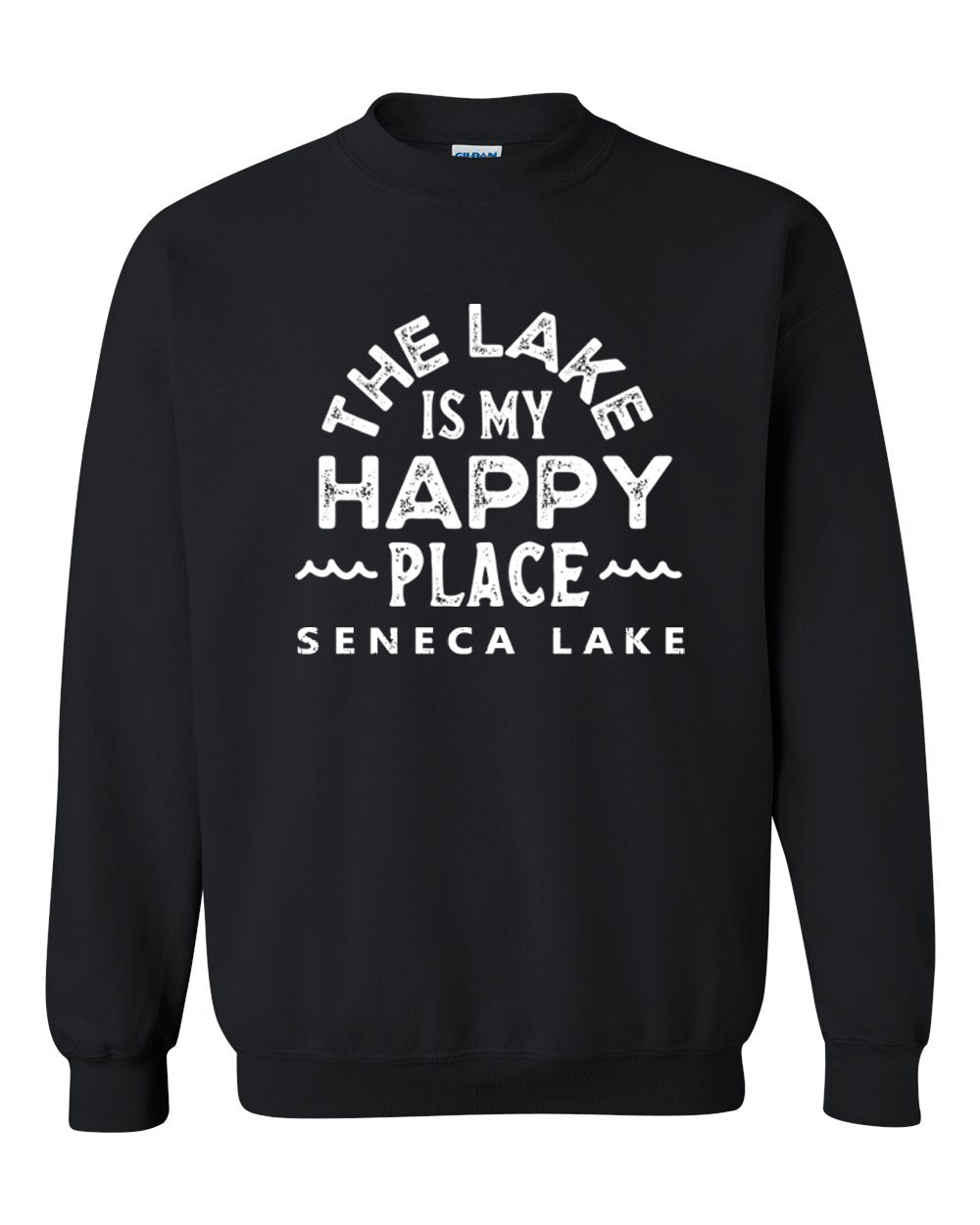 Seneca Lake Design 4 non hooded sweatshirt