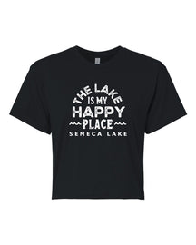 Seneca Lake Design 4 Crop Top