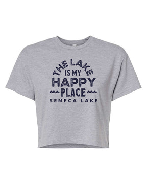 Seneca Lake Design 4 Crop Top