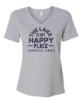 Seneca Lake Design 4 V-Neck