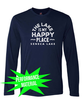 Seneca Lake Performance Material Design 4 Long Sleeve Shirt