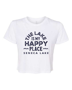 Seneca Lake Design 4 Crop Top