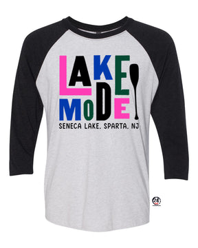 Seneca Lake design 3 raglan shirt