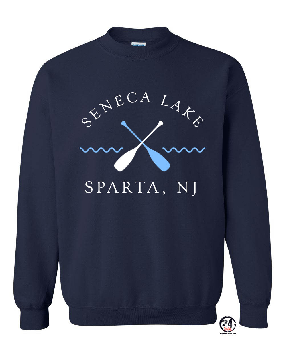 Seneca Lake Design 5 non hooded sweatshirt