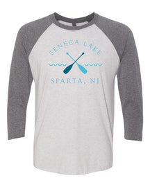 Seneca Lake design 5 raglan shirt