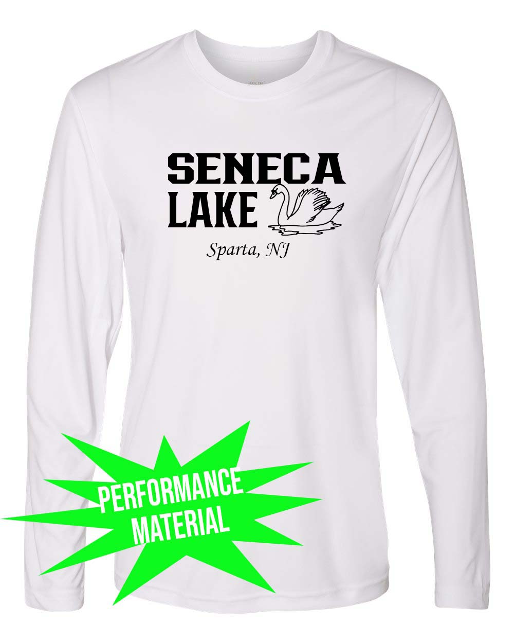 Seneca Lake Performance Material Design 1 Long Sleeve Shirt