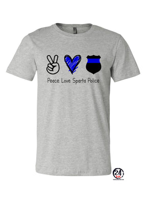 Sparta Police Department Design 3 T-Shirt